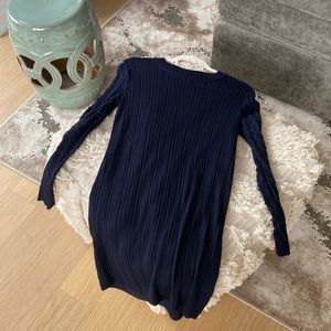 NWT See by Chloe Knitted Ribbed Dress w/Lace